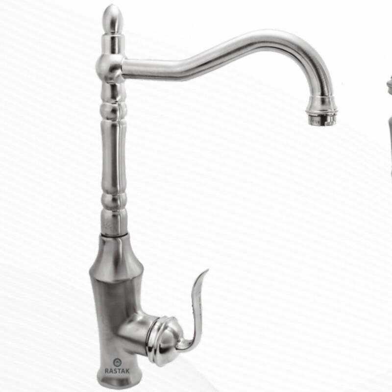 شیر ظرفشویی شیرالات رستاک مدل ارسن رنگ استیل مات