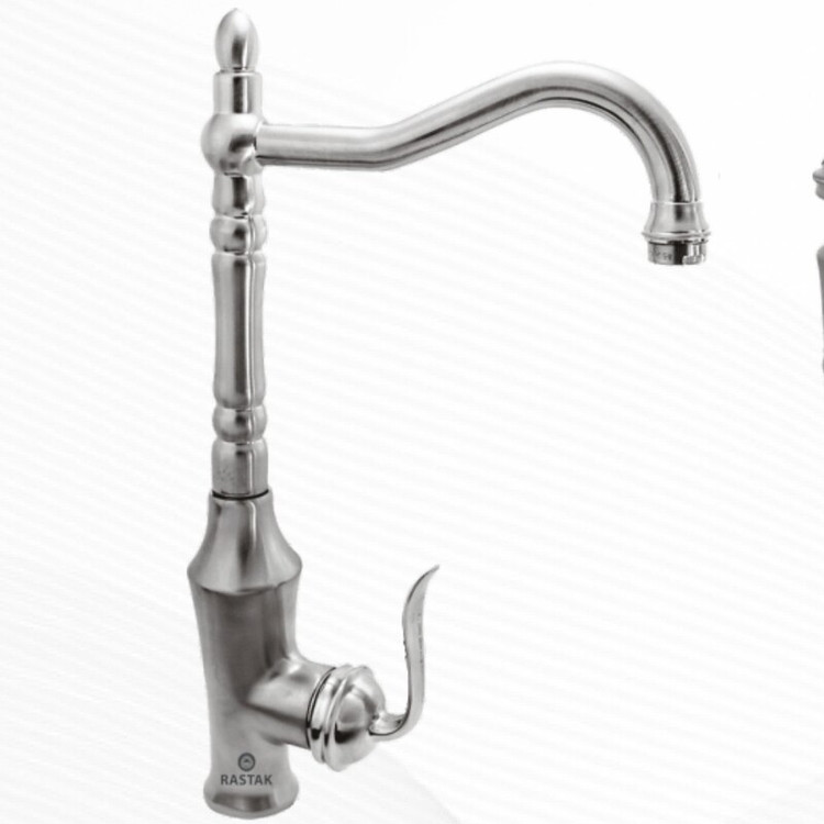 شیر ظرفشویی شیرالات رستاک مدل ارسن رنگ استیل مات